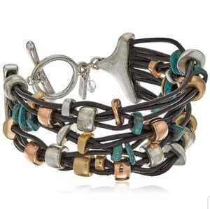 Robert Lee Morris Multi Strand Beaded Bracelet